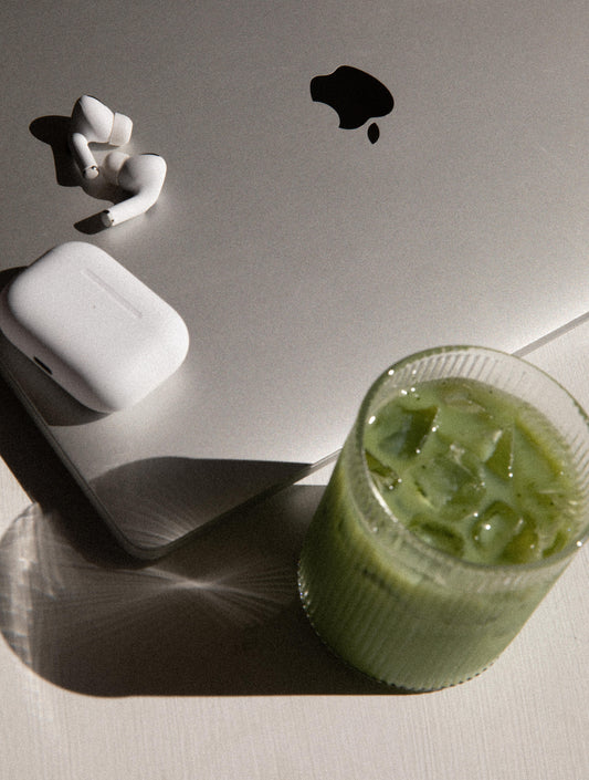 TICI ACTIVE matcha earbuds laptop