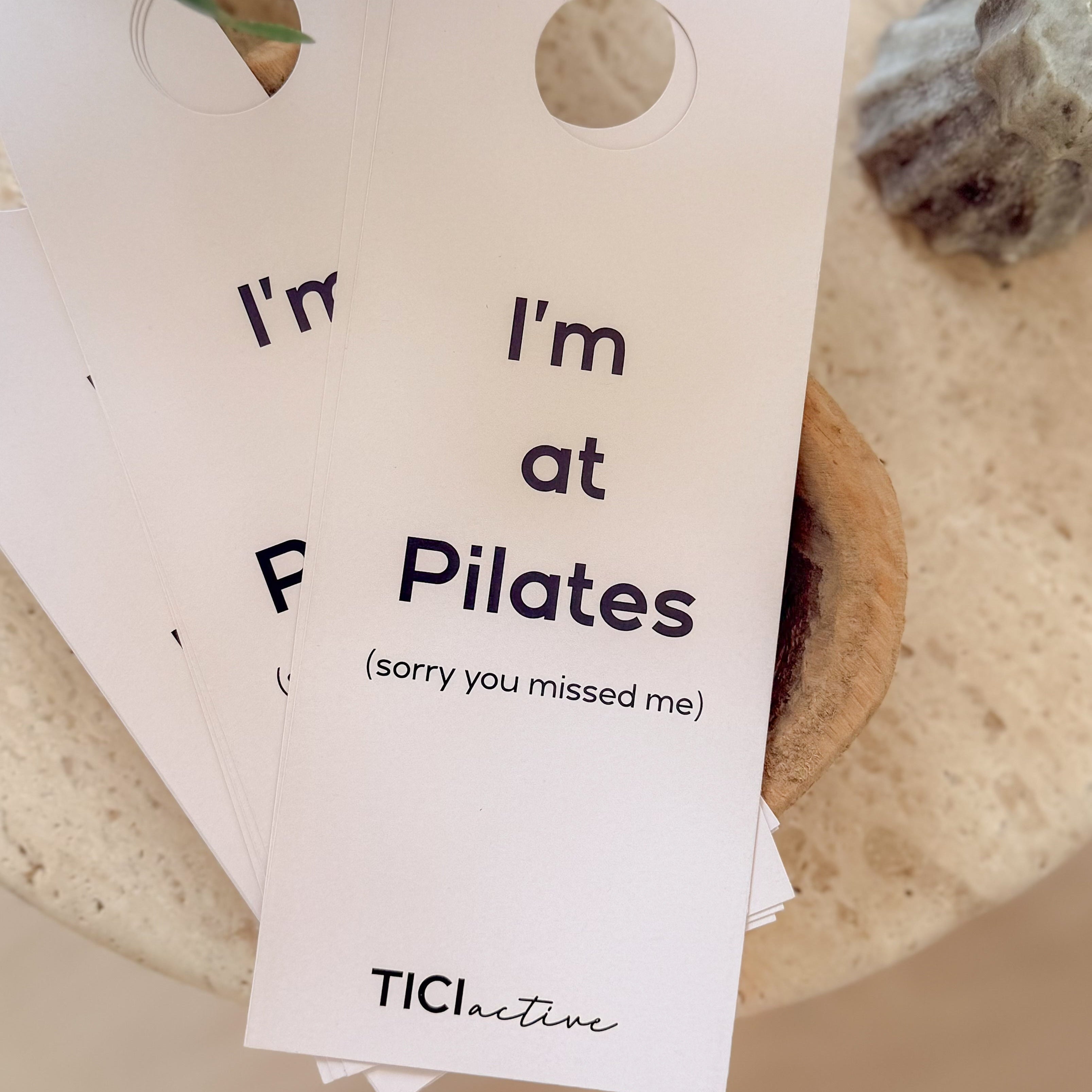 tici active door hanger 
